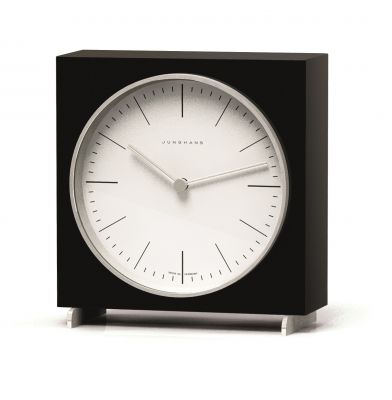 Max Bill Junghans Tischuhr Klein & More schwarz